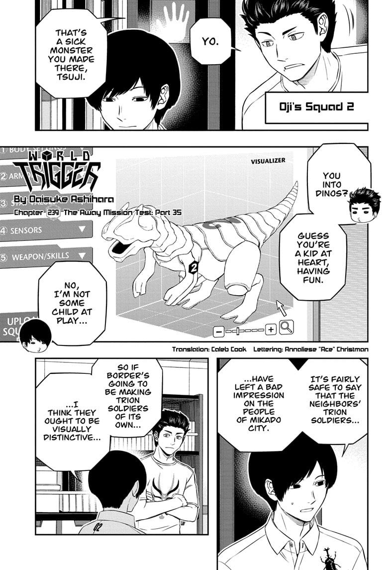 World Trigger chapter 239 page 1