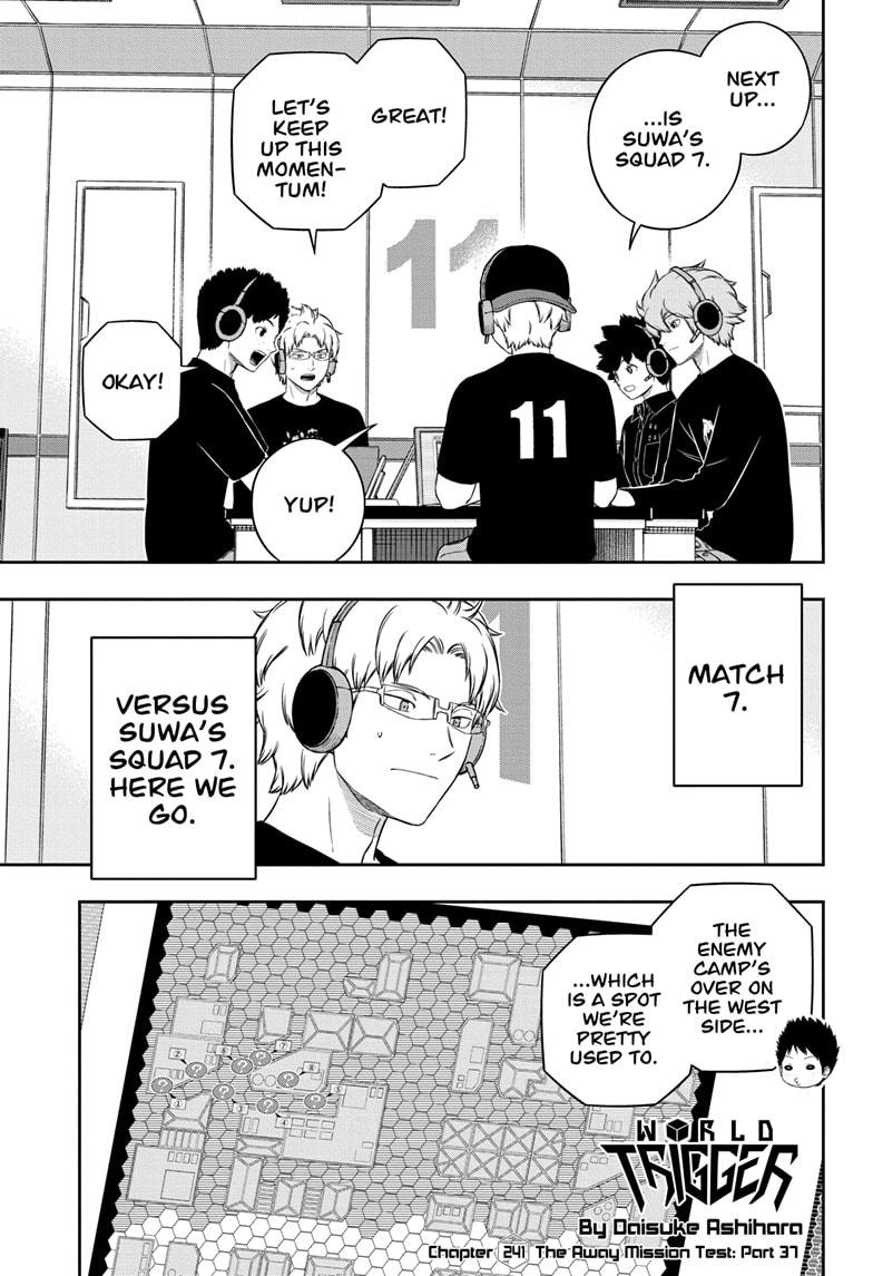 World Trigger chapter 241 page 1