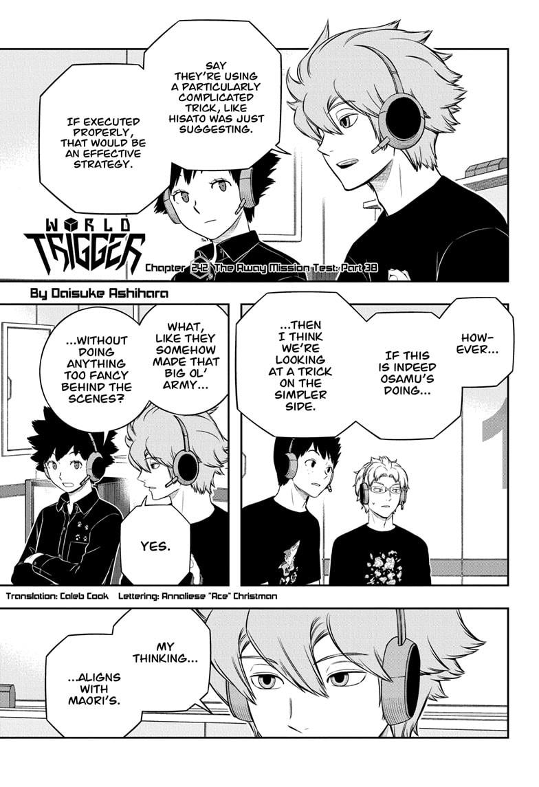 World Trigger chapter 242 page 1
