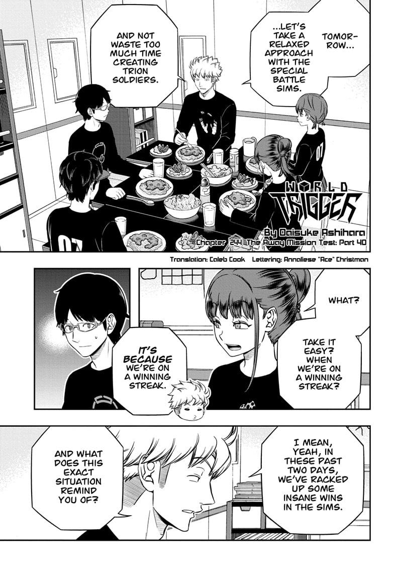 World Trigger chapter 244 page 1