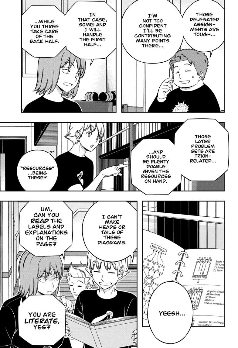 World Trigger chapter 244 page 21