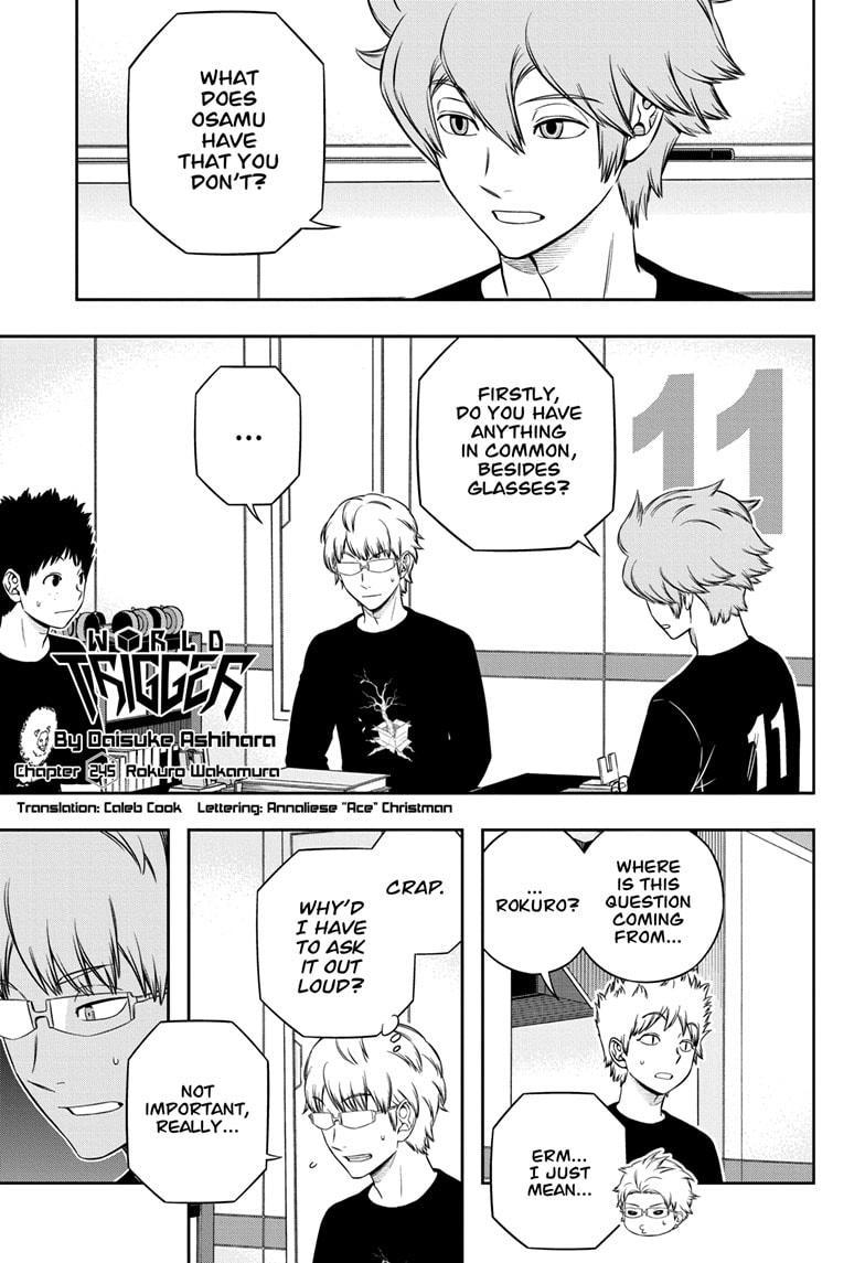 World Trigger chapter 245 page 1