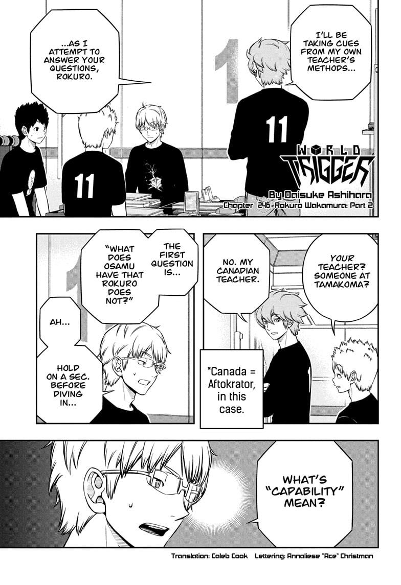 World Trigger chapter 246 page 1
