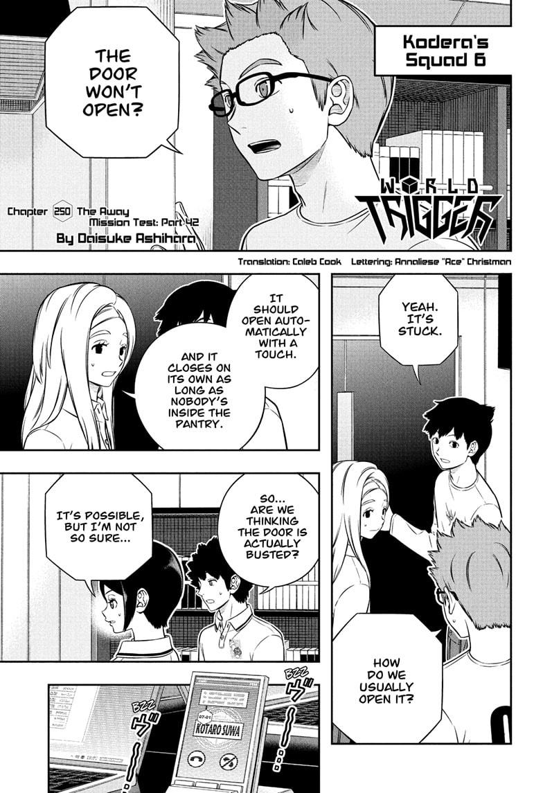 World Trigger chapter 250 page 1