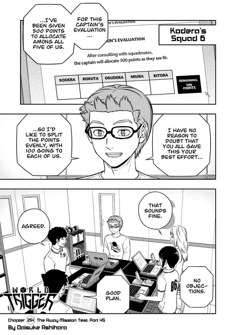 World Trigger chapter 254 page 1