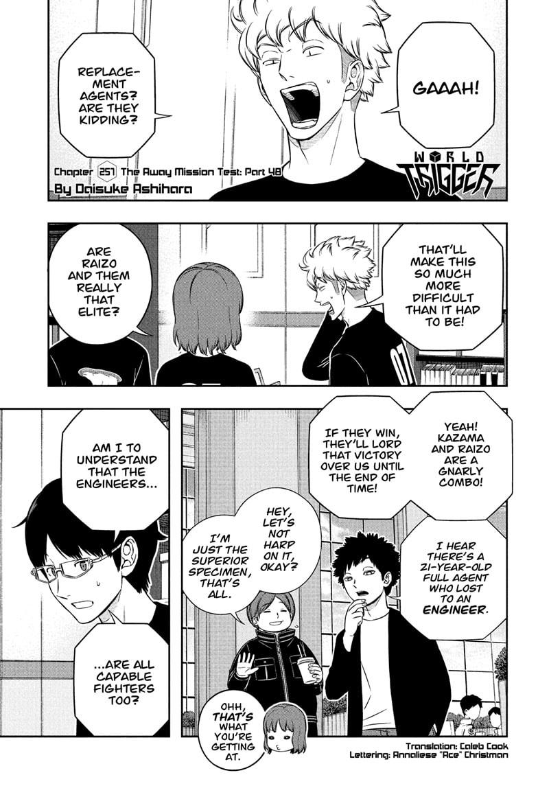 World Trigger chapter 257 page 1