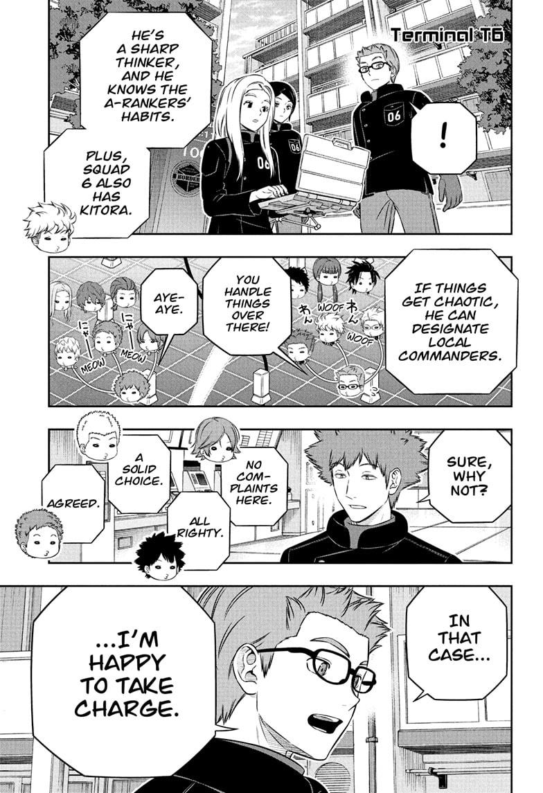 World Trigger chapter 258 page 15