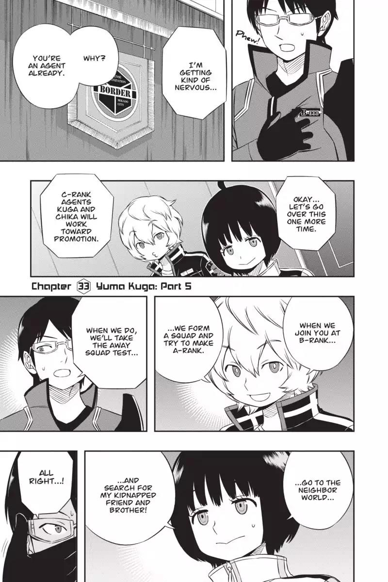 World Trigger chapter 33 page 1