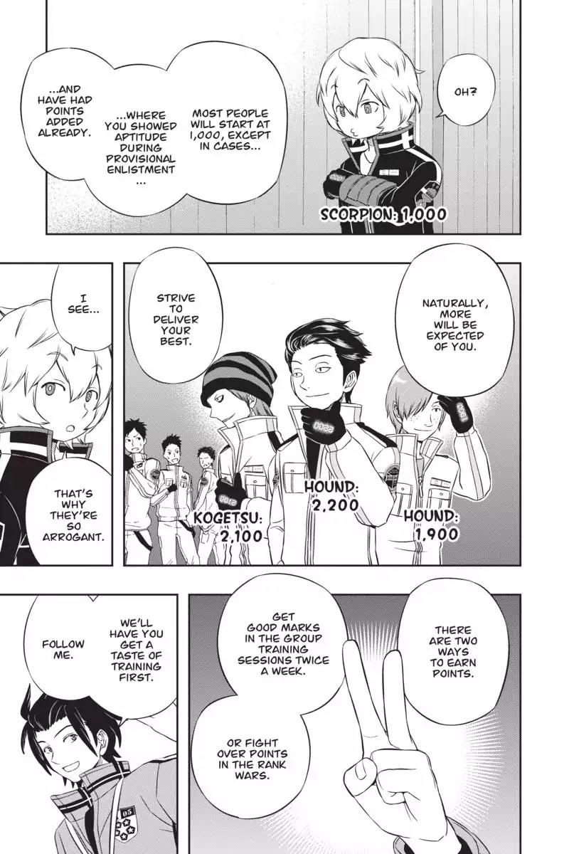 World Trigger chapter 33 page 9
