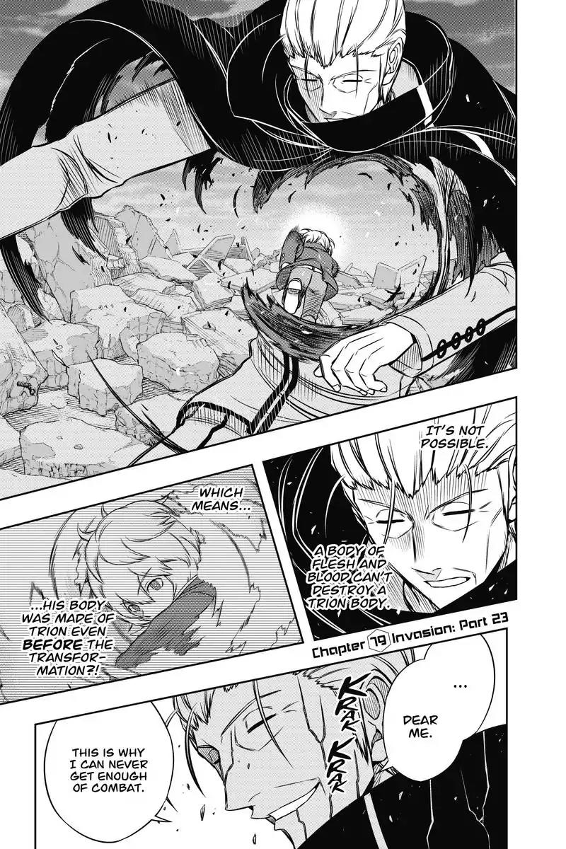 World Trigger chapter 79 page 1