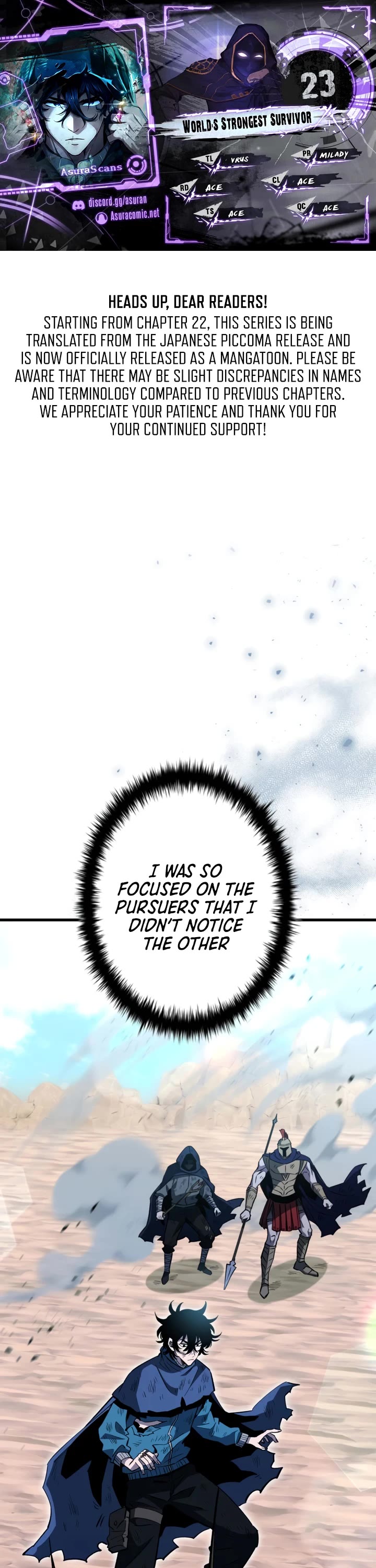 World's Strongest Survivor chapter 23 page 1