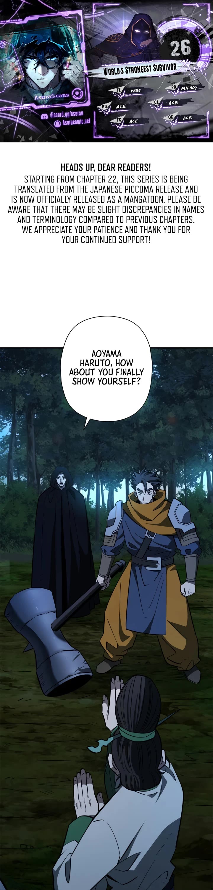 World's Strongest Survivor chapter 26 page 1