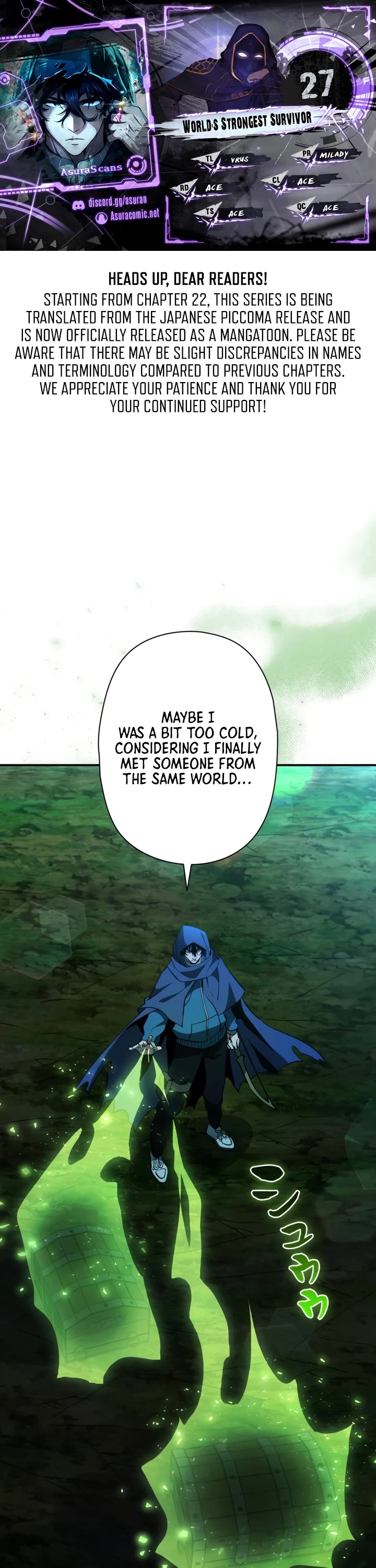 World's Strongest Survivor chapter 27 page 1
