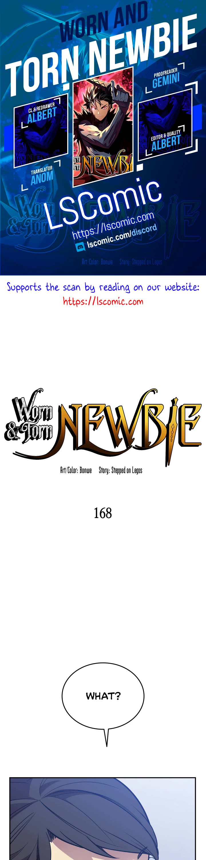 Worn and Torn Newbie chapter 168 page 1