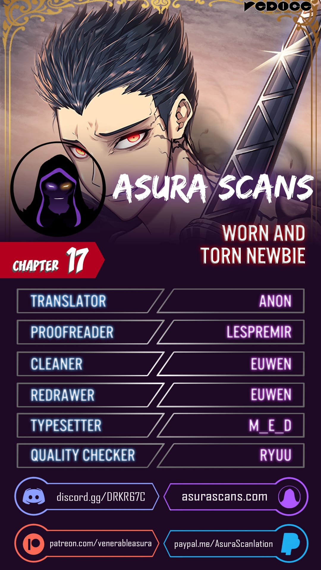 Worn and Torn Newbie chapter 17 page 1