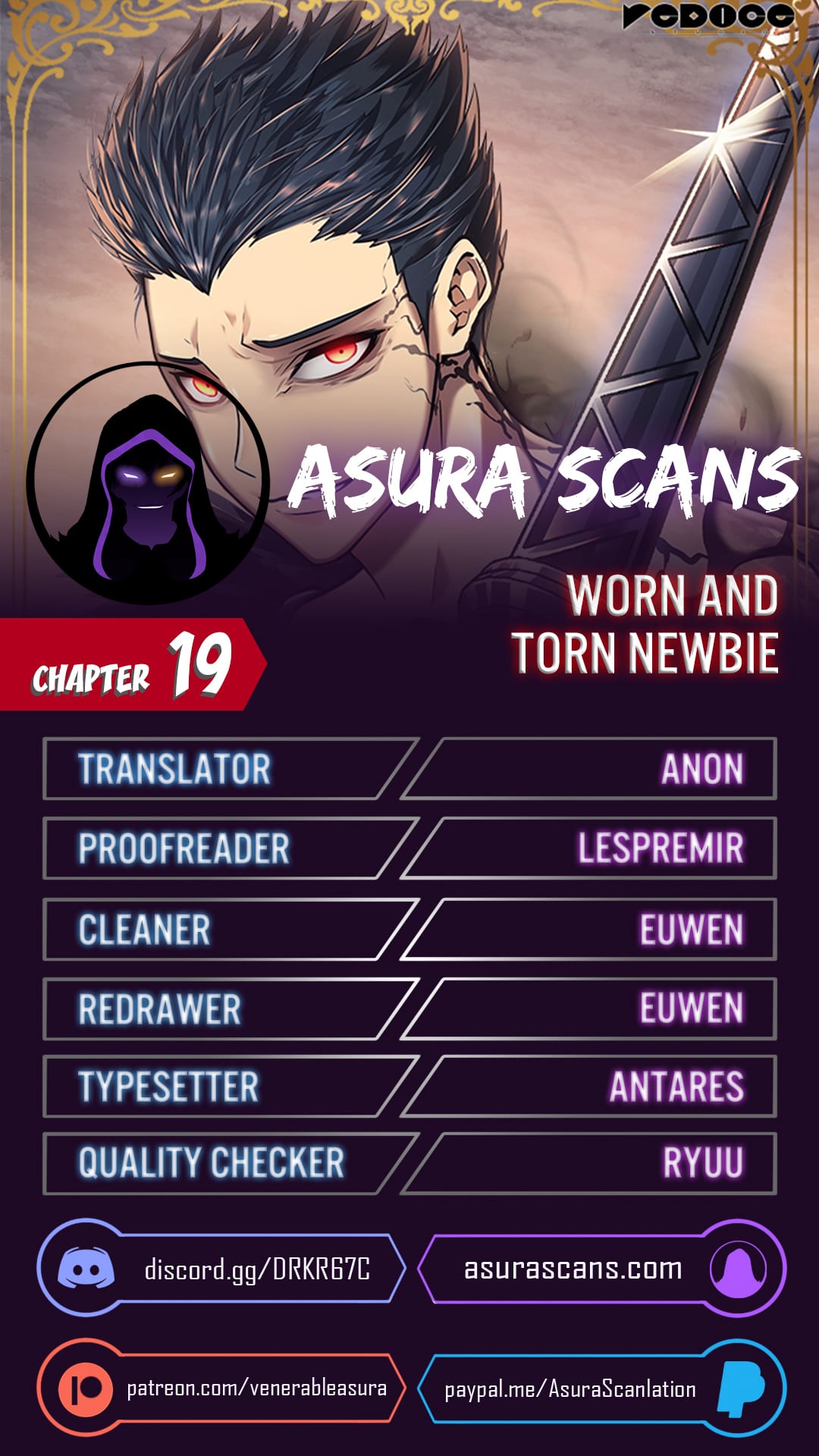 Worn and Torn Newbie chapter 19 page 1