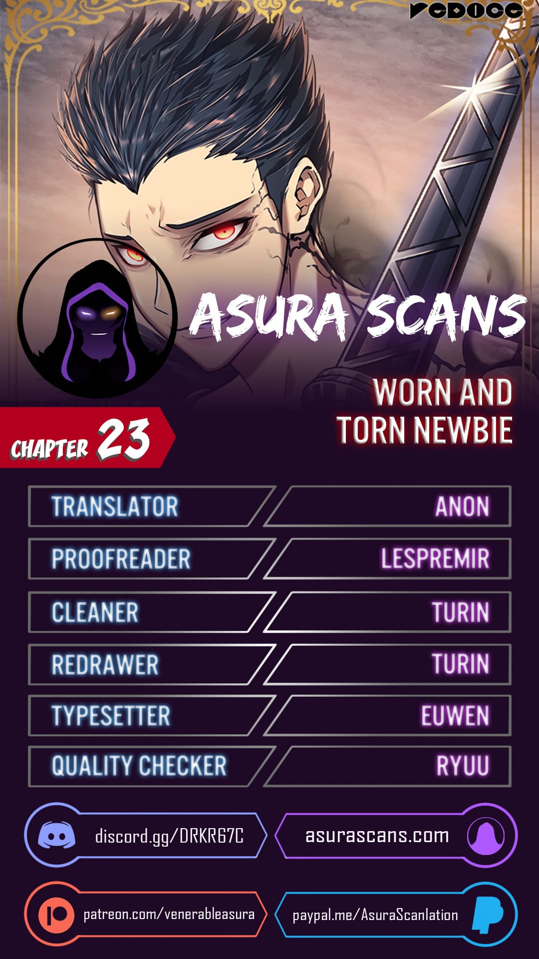 Worn and Torn Newbie chapter 23 page 1