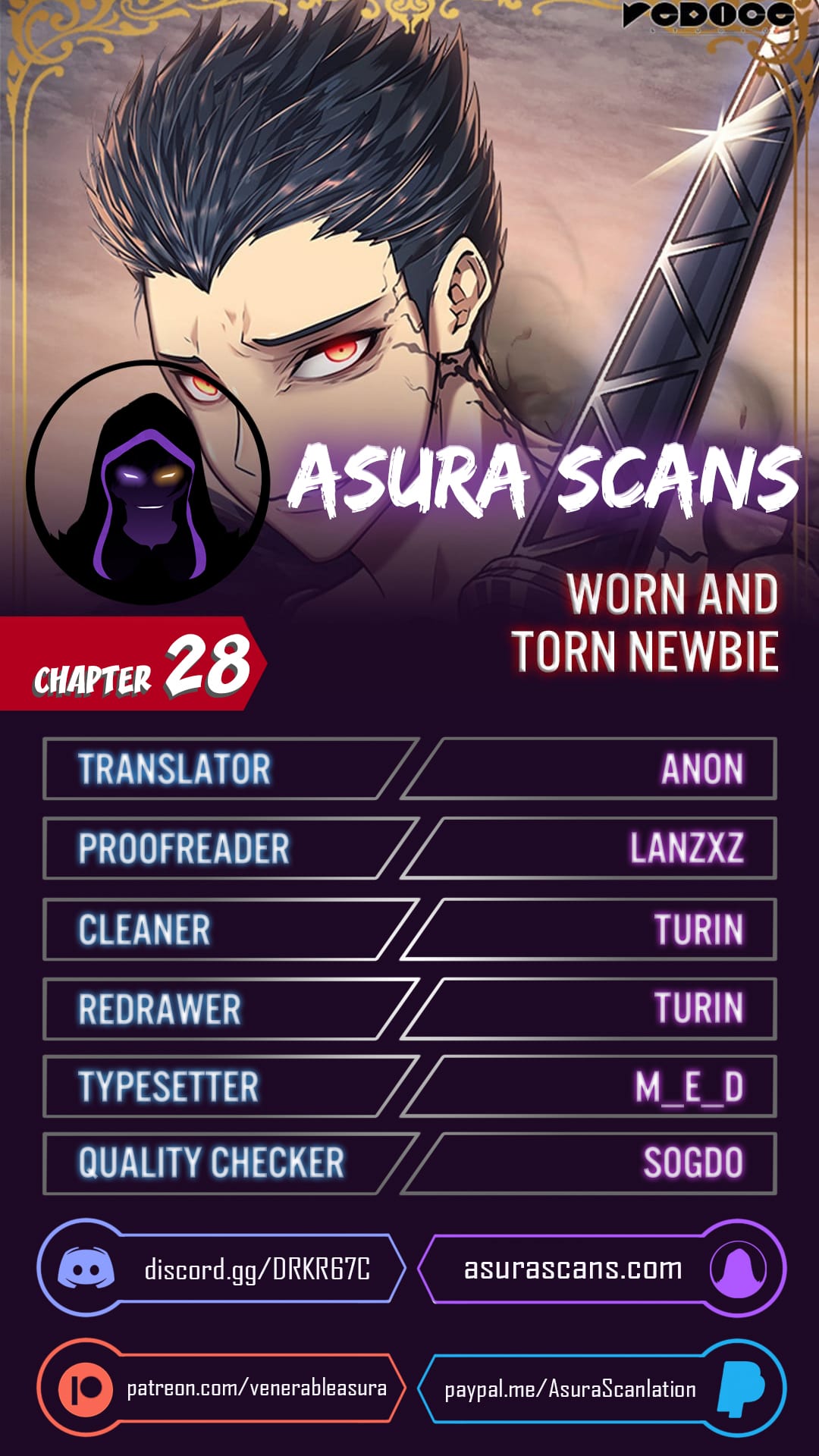 Worn and Torn Newbie chapter 28 page 1