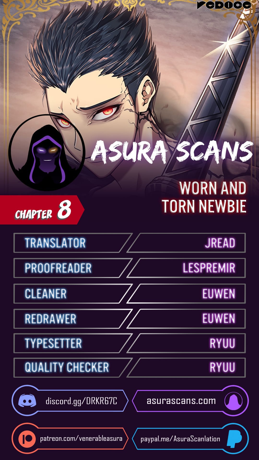 Worn and Torn Newbie chapter 8 page 1