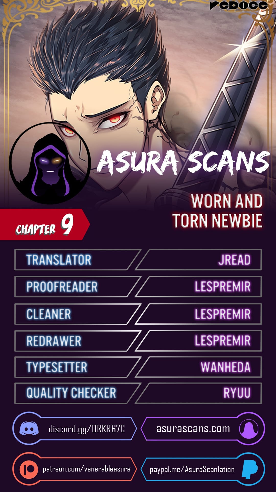 Worn and Torn Newbie chapter 9 page 1