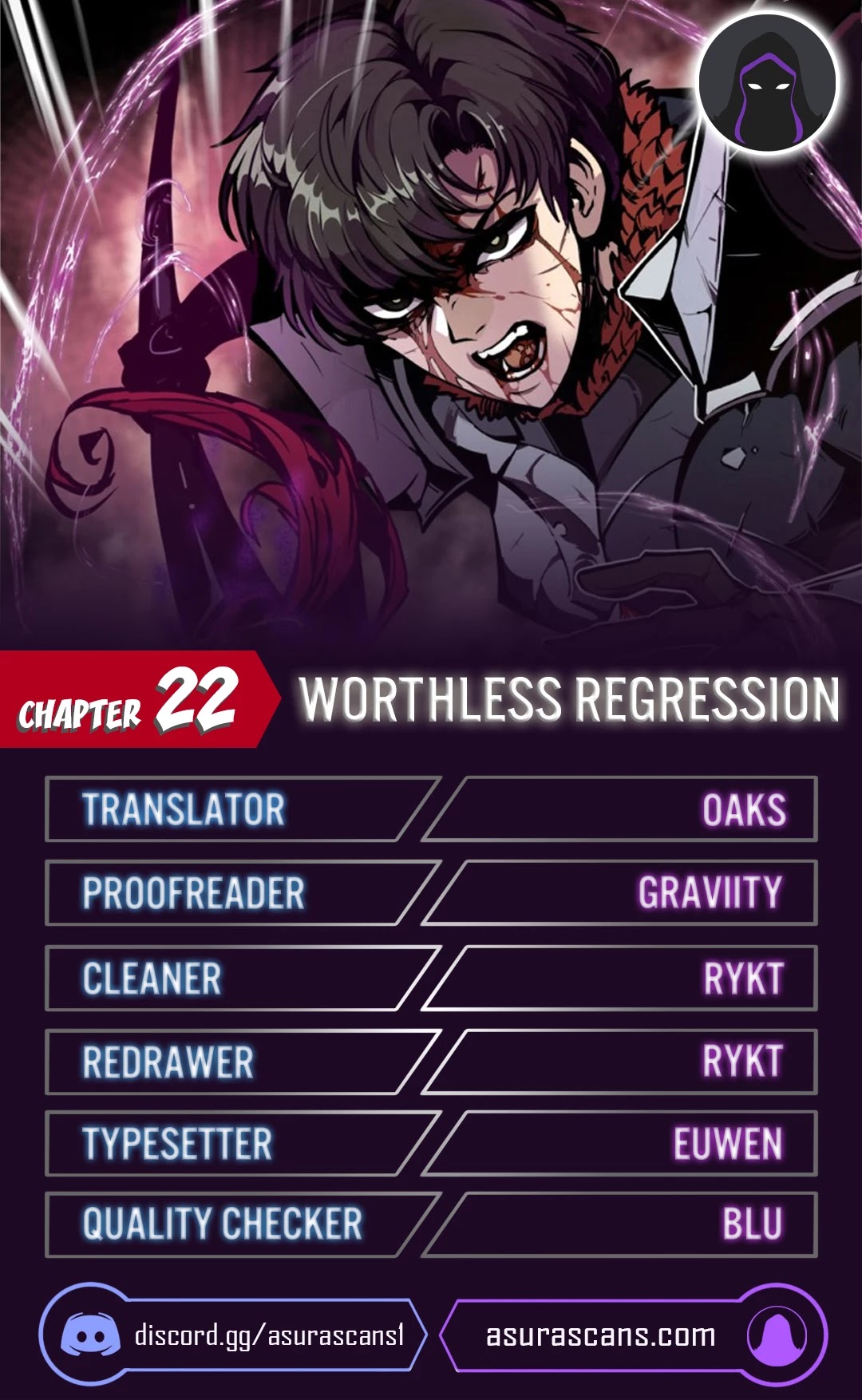 Worthless Regression chapter 22 page 1