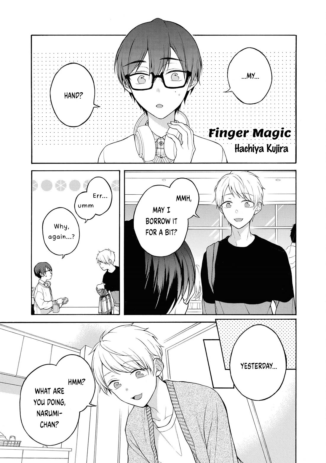 Wotakoi: Love Is Hard for Otaku Comic Anthology chapter 3 page 1