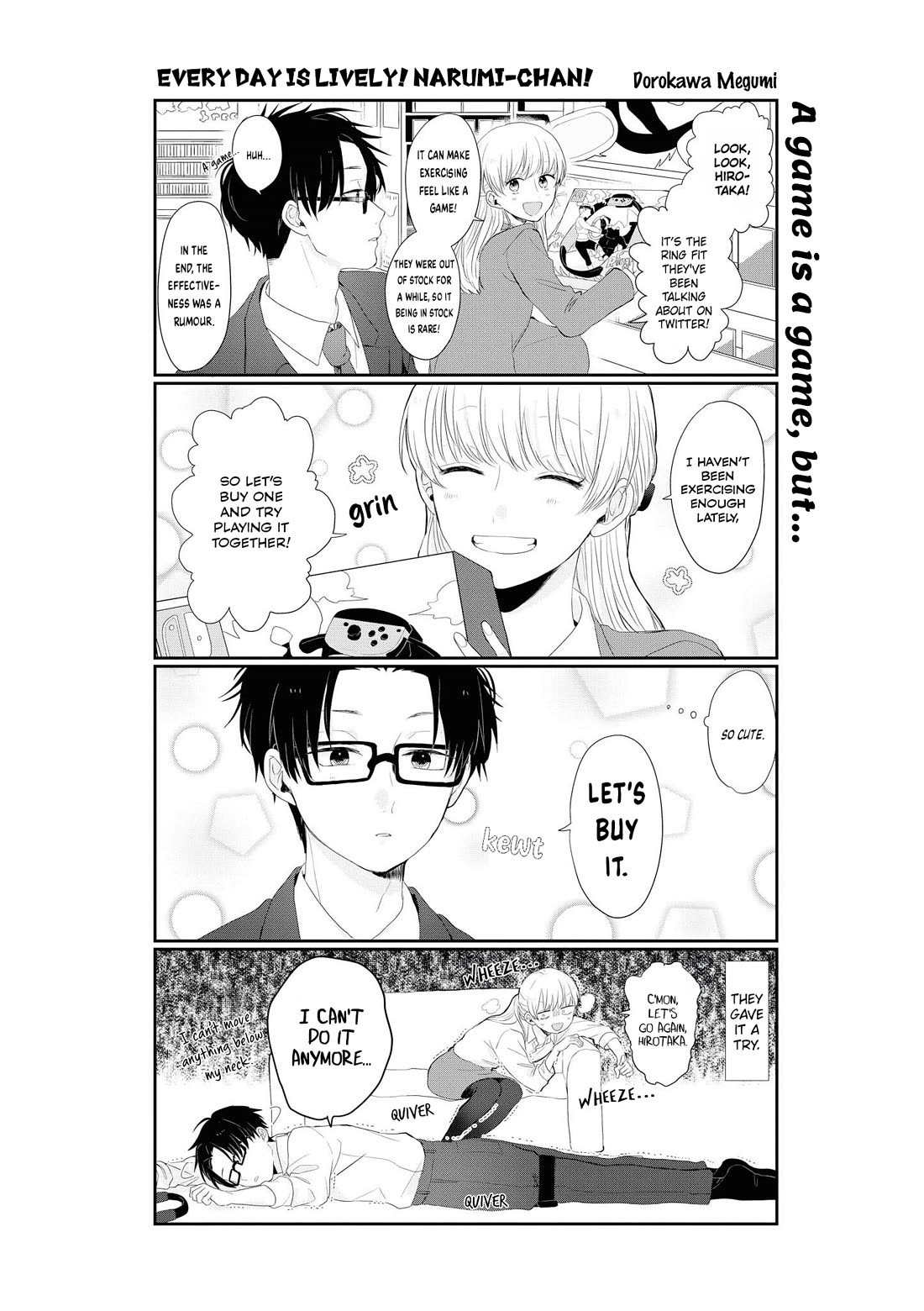Wotakoi: Love Is Hard for Otaku Comic Anthology chapter 6 page 1