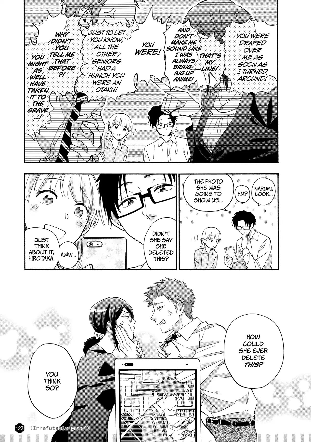 Wotaku ni Koi wa Muzukashii chapter 30.5 page 9