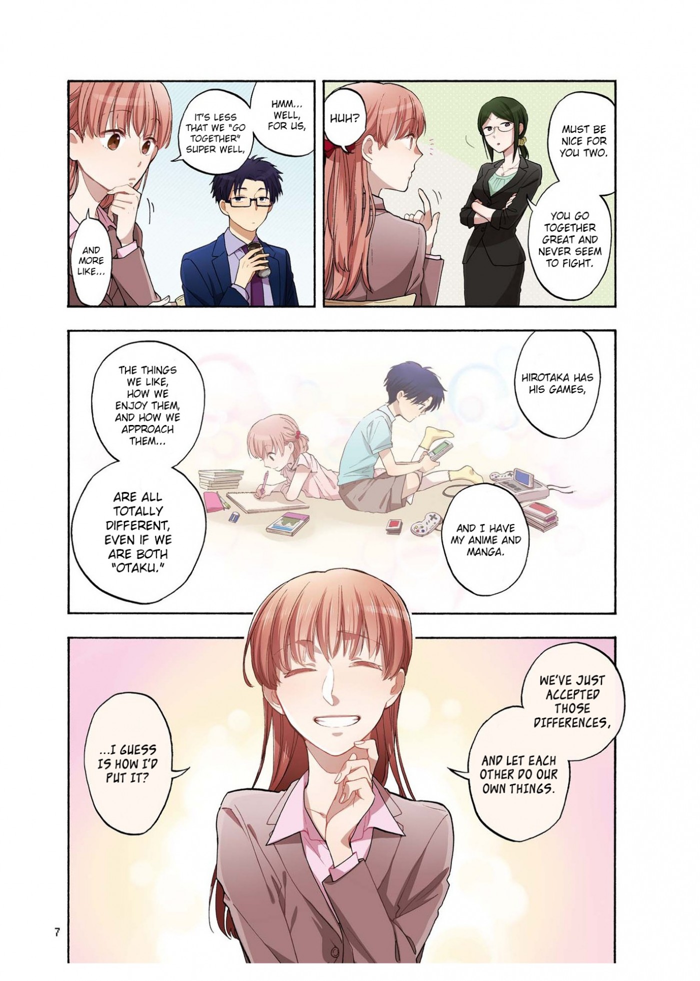 Wotaku ni Koi wa Muzukashii chapter 6 page 7