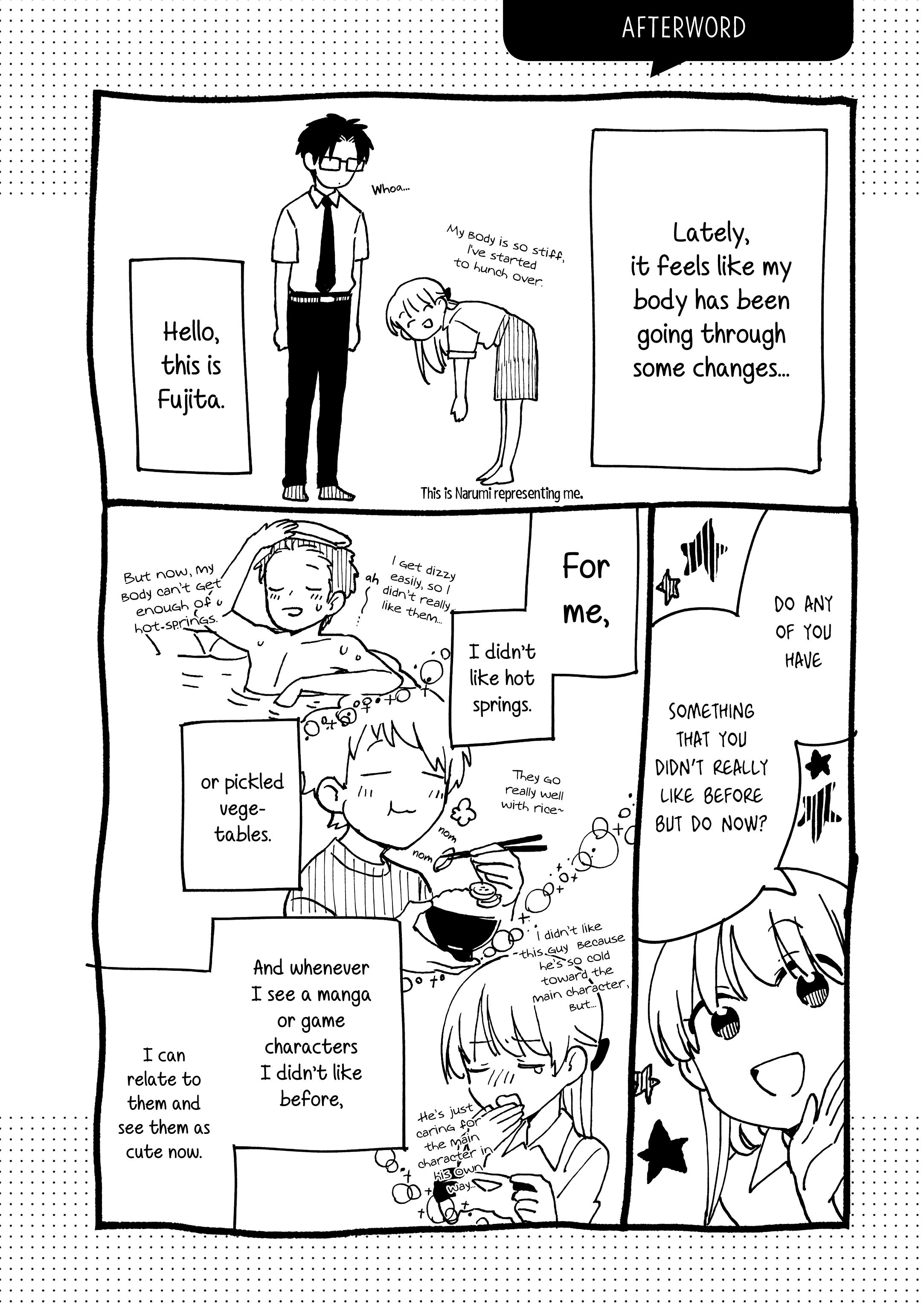 Wotaku ni Koi wa Muzukashii chapter 61.5 page 3