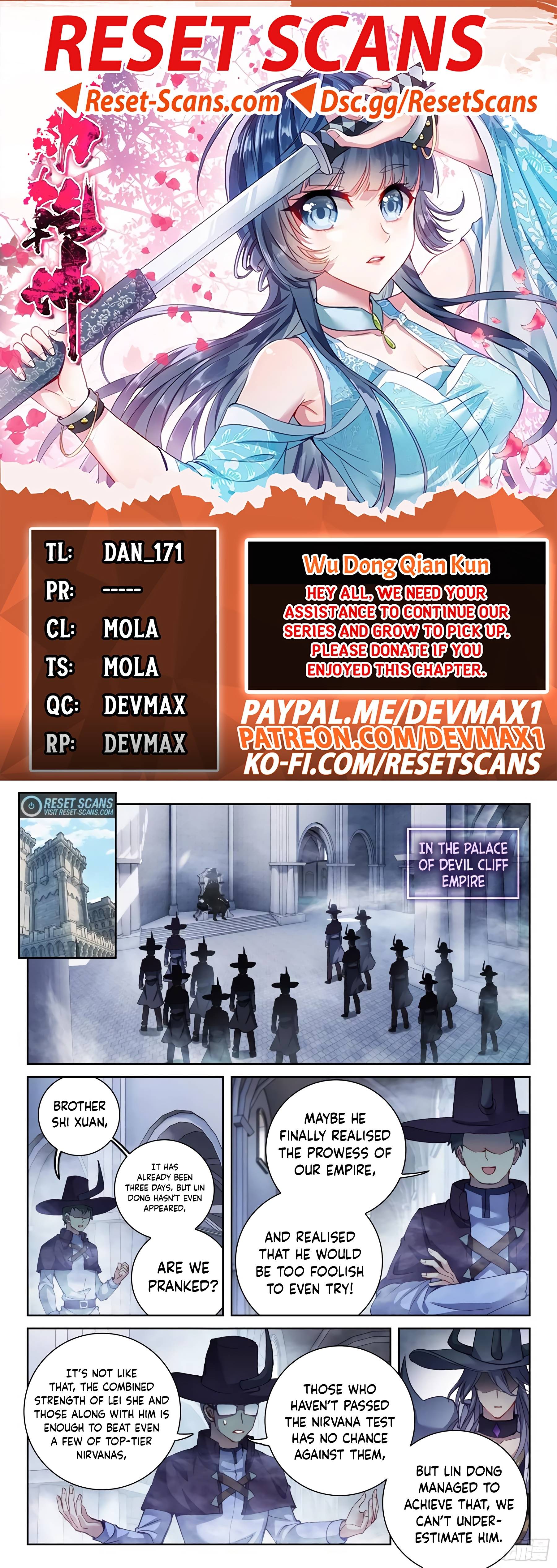 Wu Dong Qian Kun chapter 158 page 1