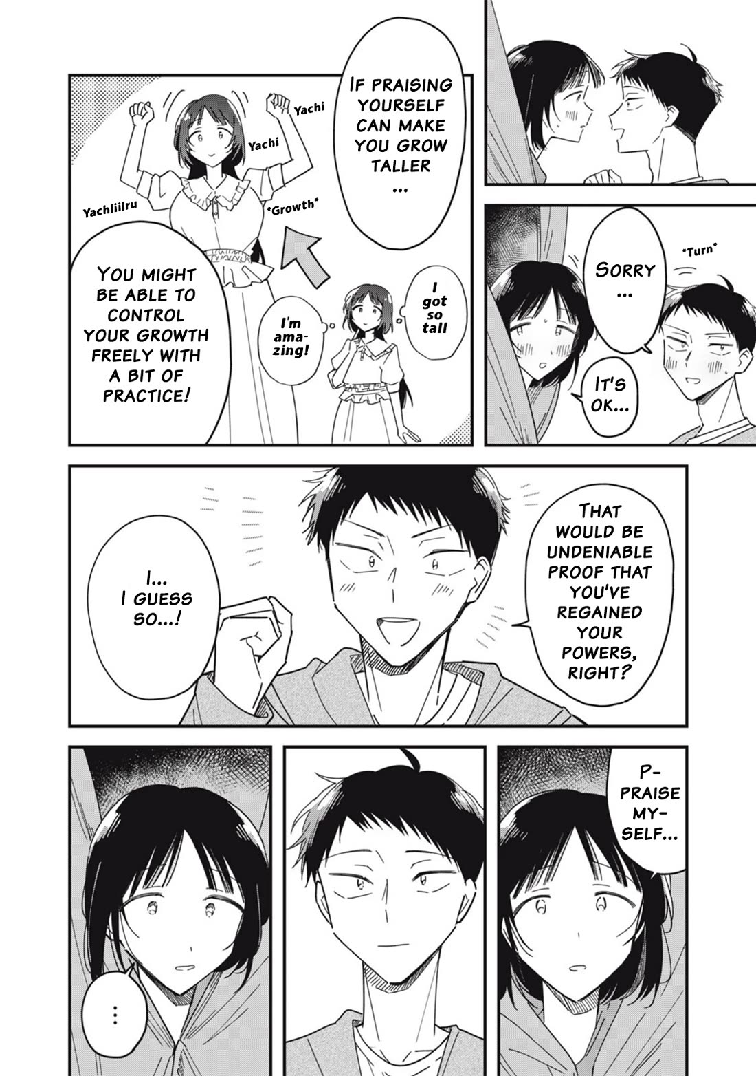 Yachiru-san Grows When Praised chapter 11.1 page 14