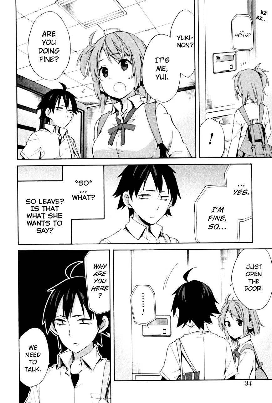 Yahari Ore no Seishun Love Come wa Machigatteiru. chapter 23 page 7