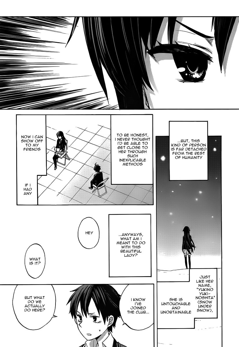 Yahari Ore no Seishun Love Come wa Machigatteiru. chapter 1 page 22
