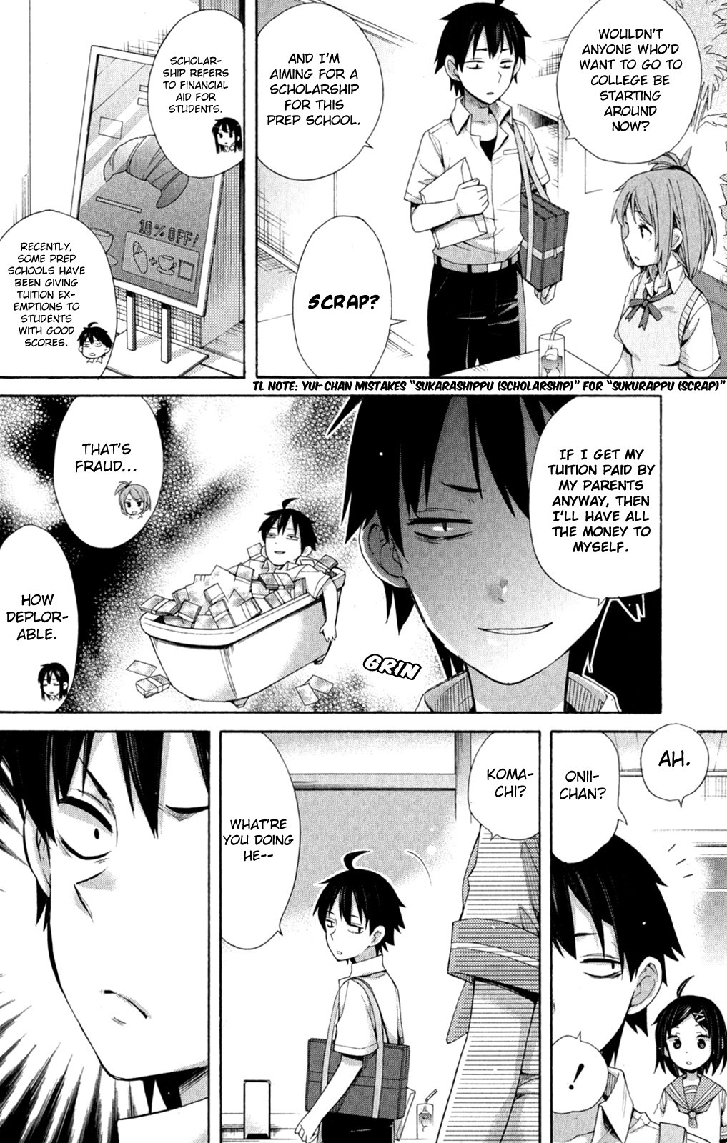 Yahari Ore no Seishun Love Come wa Machigatteiru. chapter 10 page 10