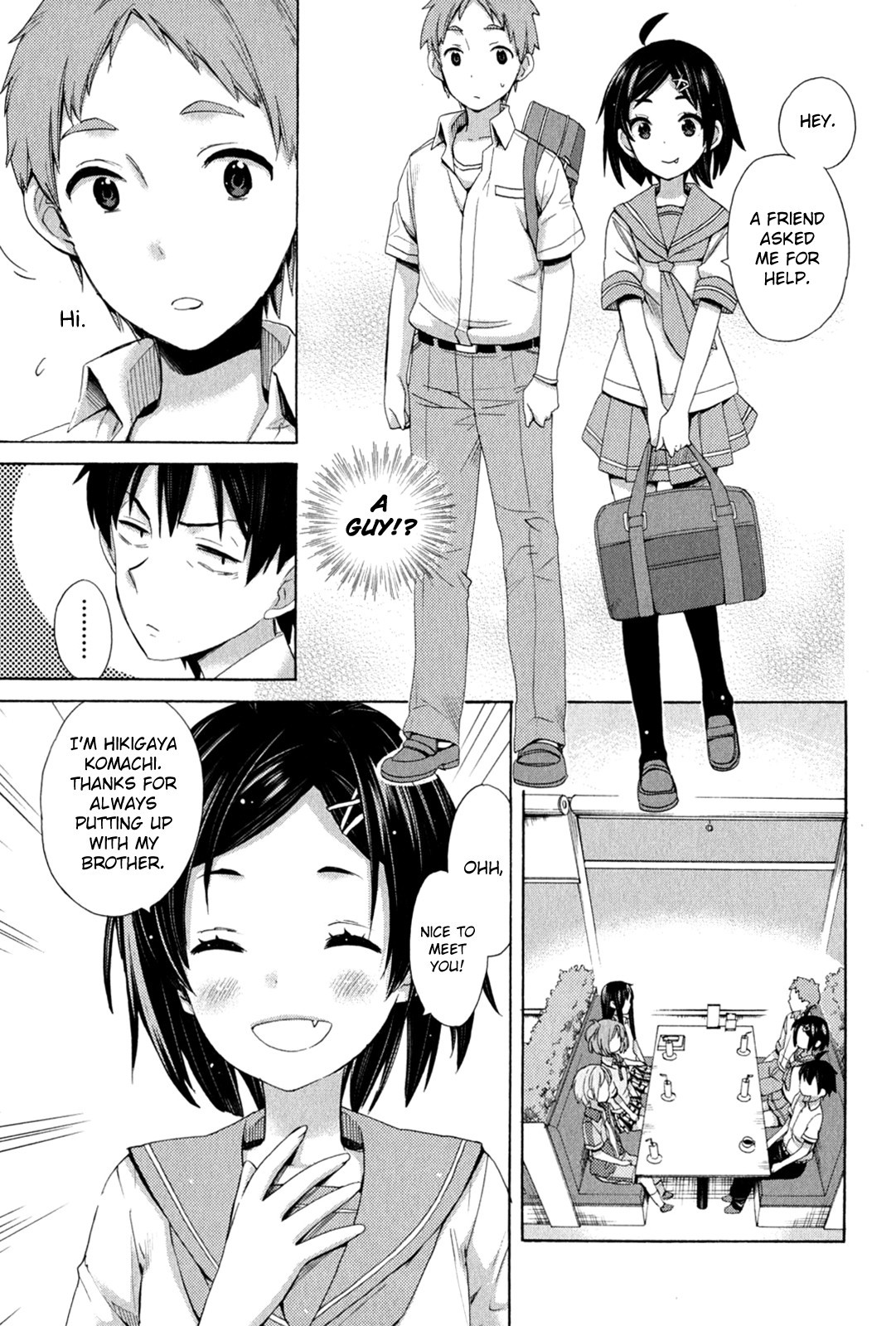 Yahari Ore no Seishun Love Come wa Machigatteiru. chapter 10 page 11