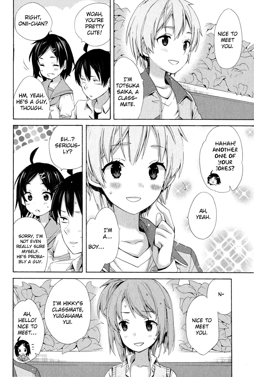 Yahari Ore no Seishun Love Come wa Machigatteiru. chapter 10 page 12