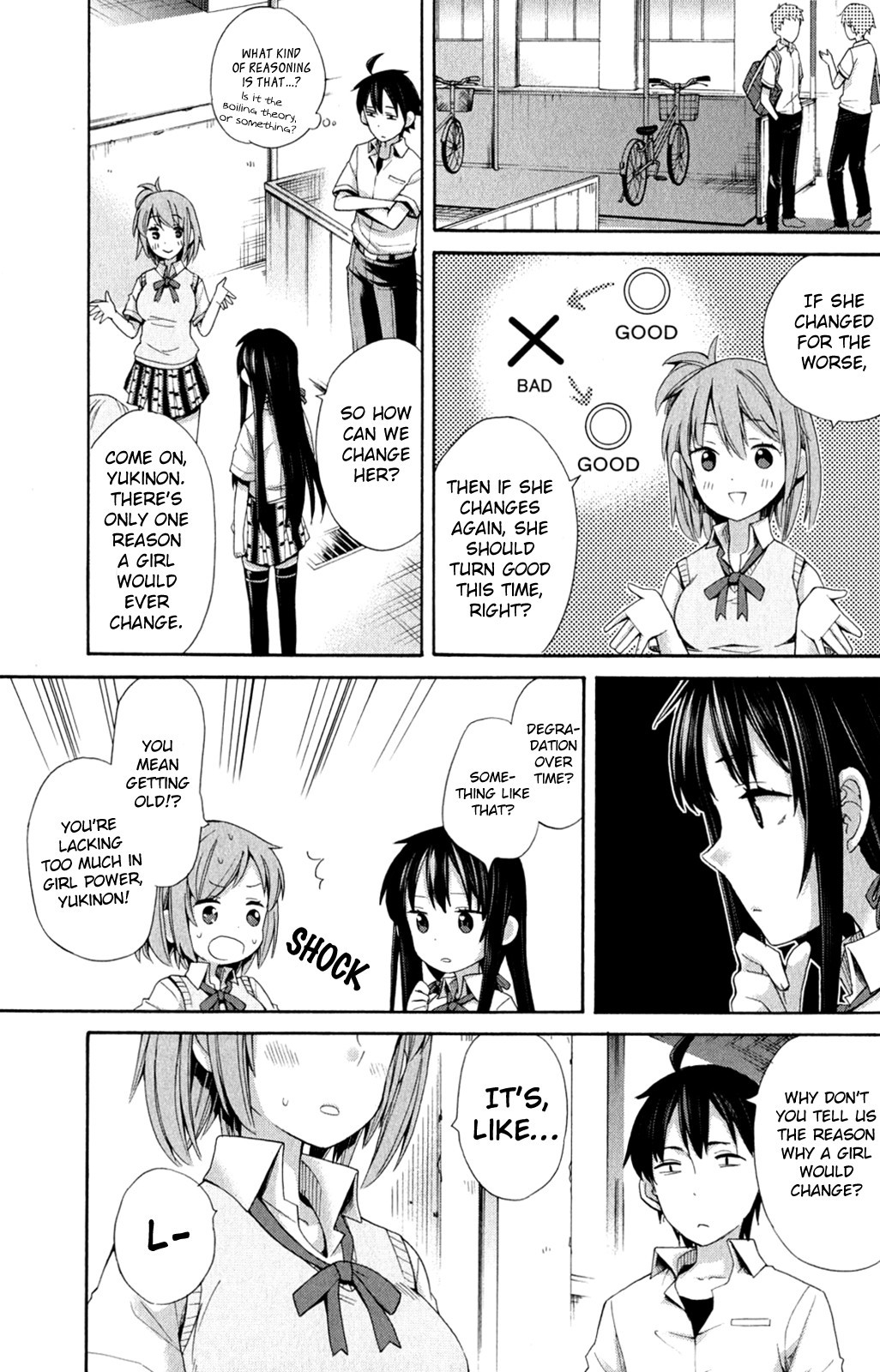 Yahari Ore no Seishun Love Come wa Machigatteiru. chapter 10 page 27