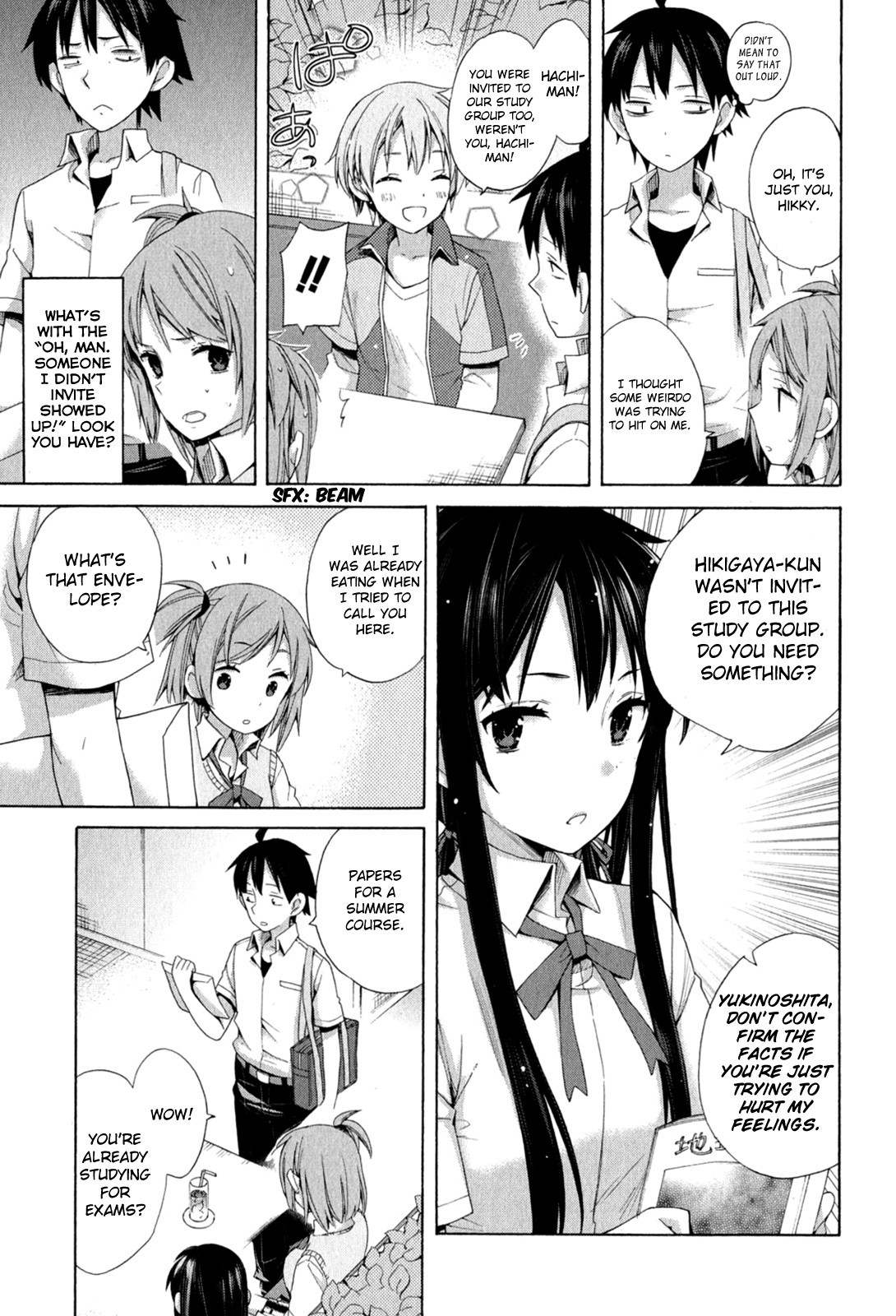 Yahari Ore no Seishun Love Come wa Machigatteiru. chapter 10 page 9