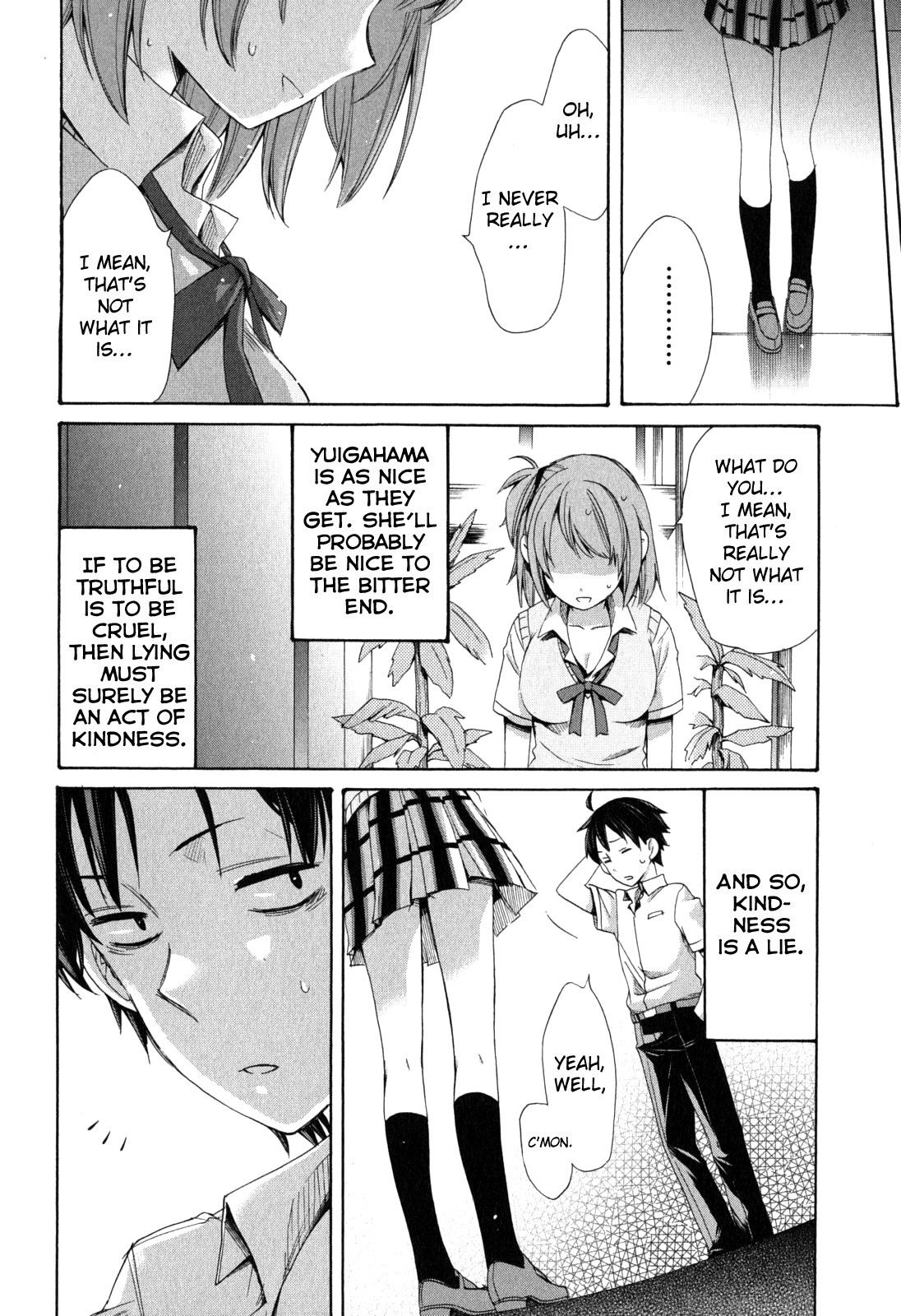 Yahari Ore no Seishun Love Come wa Machigatteiru. chapter 11 page 34