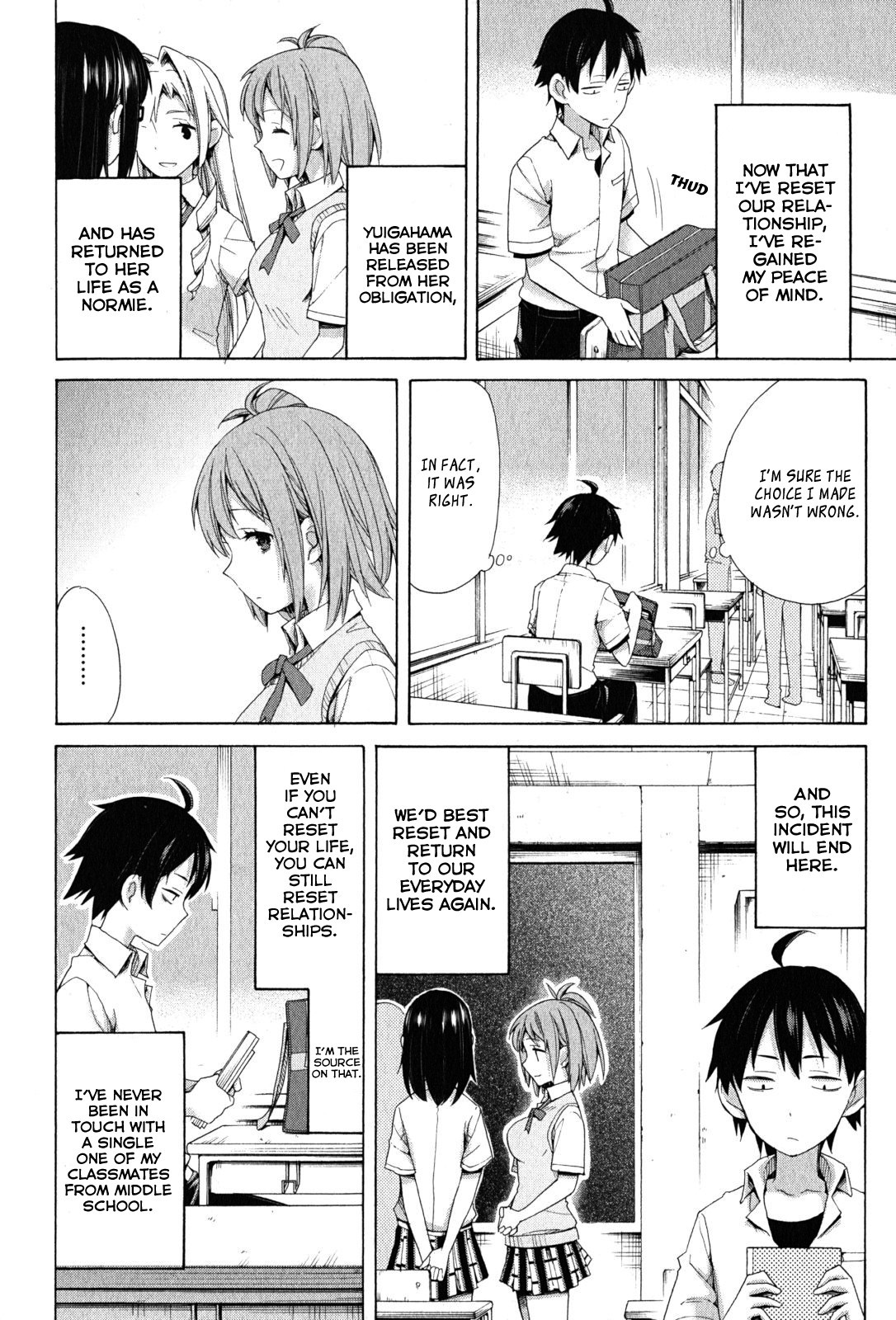 Yahari Ore no Seishun Love Come wa Machigatteiru. chapter 12 page 10