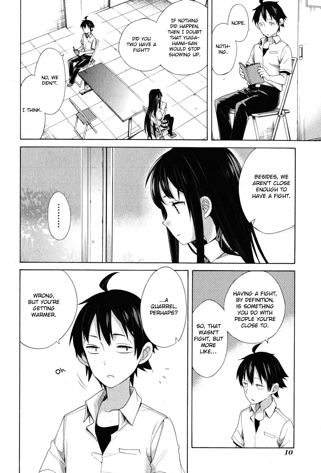 Yahari Ore no Seishun Love Come wa Machigatteiru. chapter 12 page 12