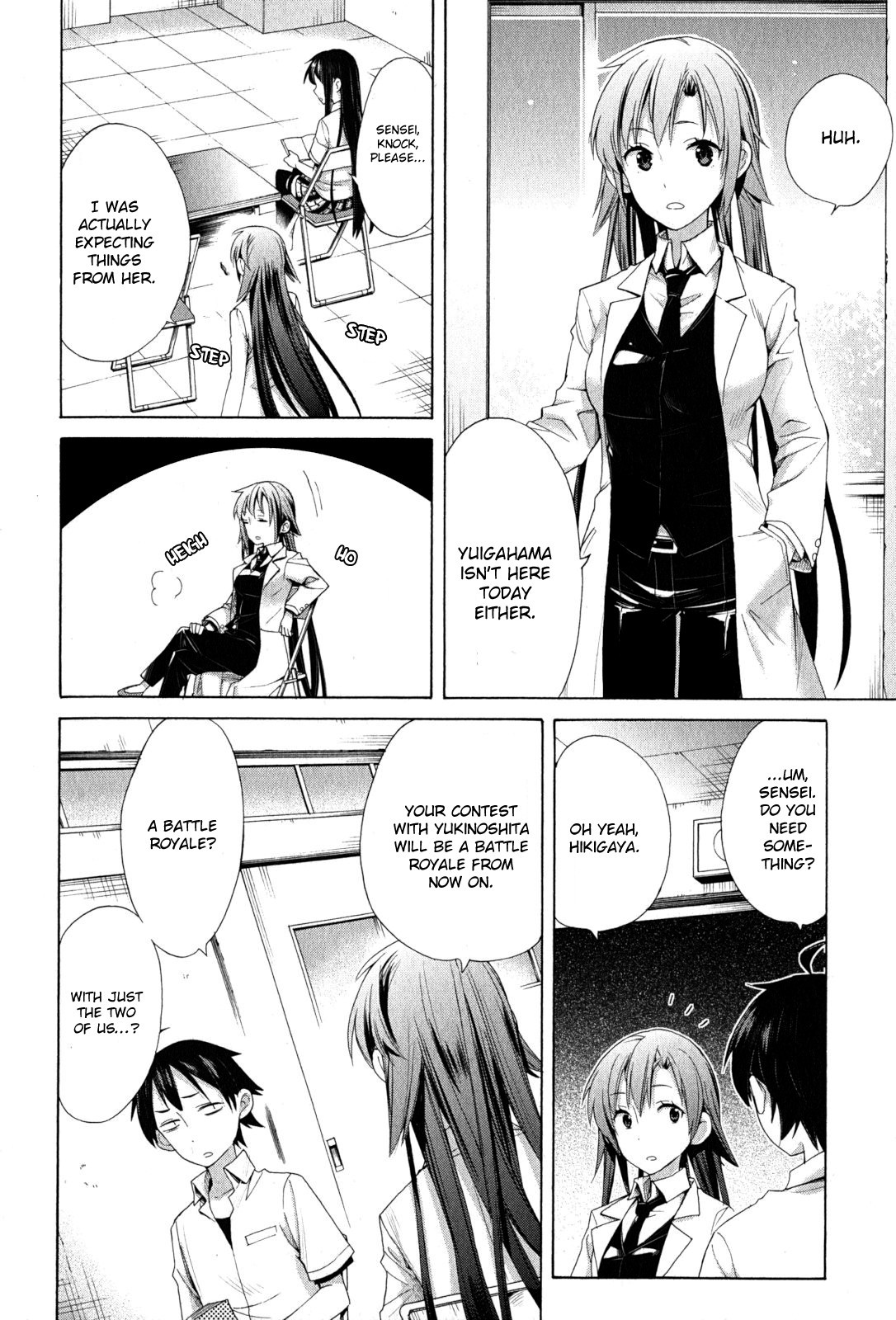 Yahari Ore no Seishun Love Come wa Machigatteiru. chapter 12 page 14