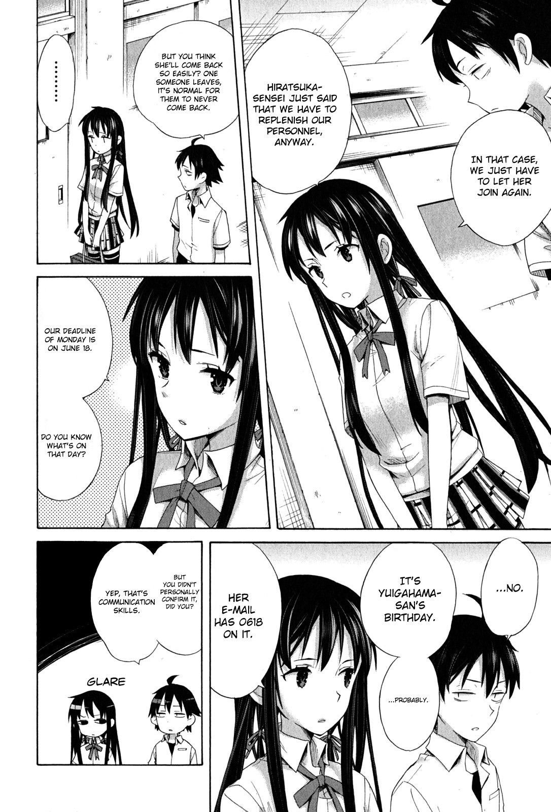 Yahari Ore no Seishun Love Come wa Machigatteiru. chapter 12 page 18