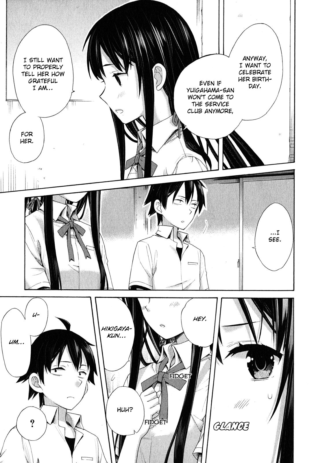 Yahari Ore no Seishun Love Come wa Machigatteiru. chapter 12 page 19