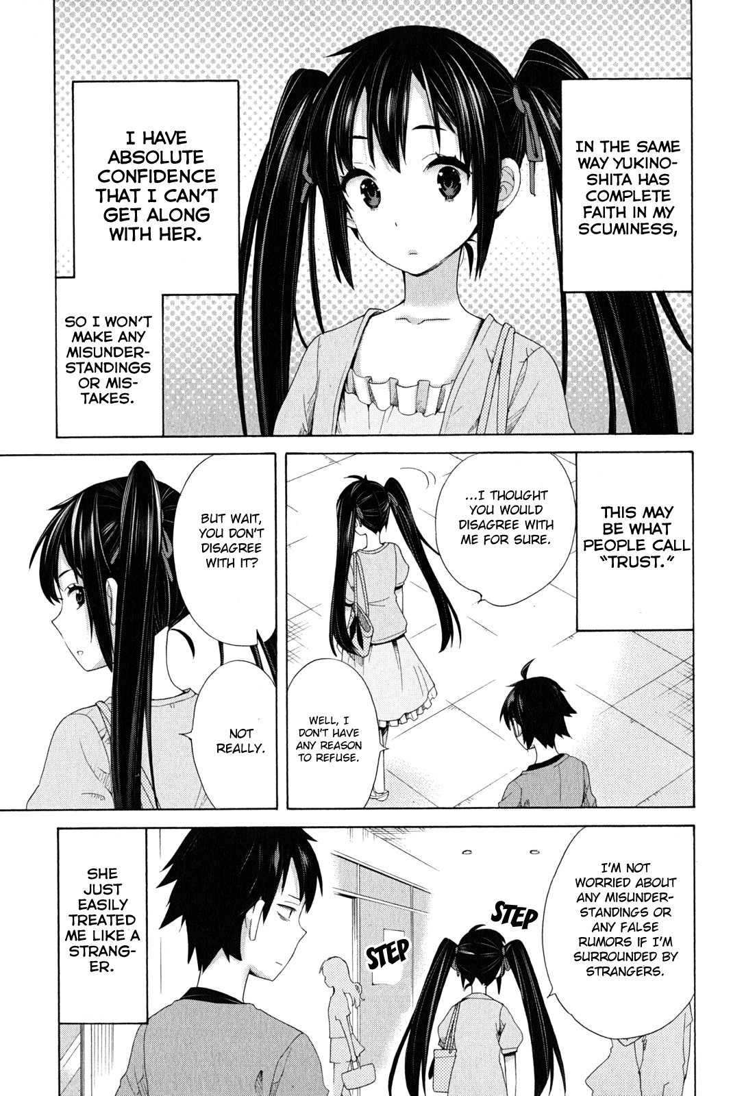 Yahari Ore no Seishun Love Come wa Machigatteiru. chapter 12 page 29