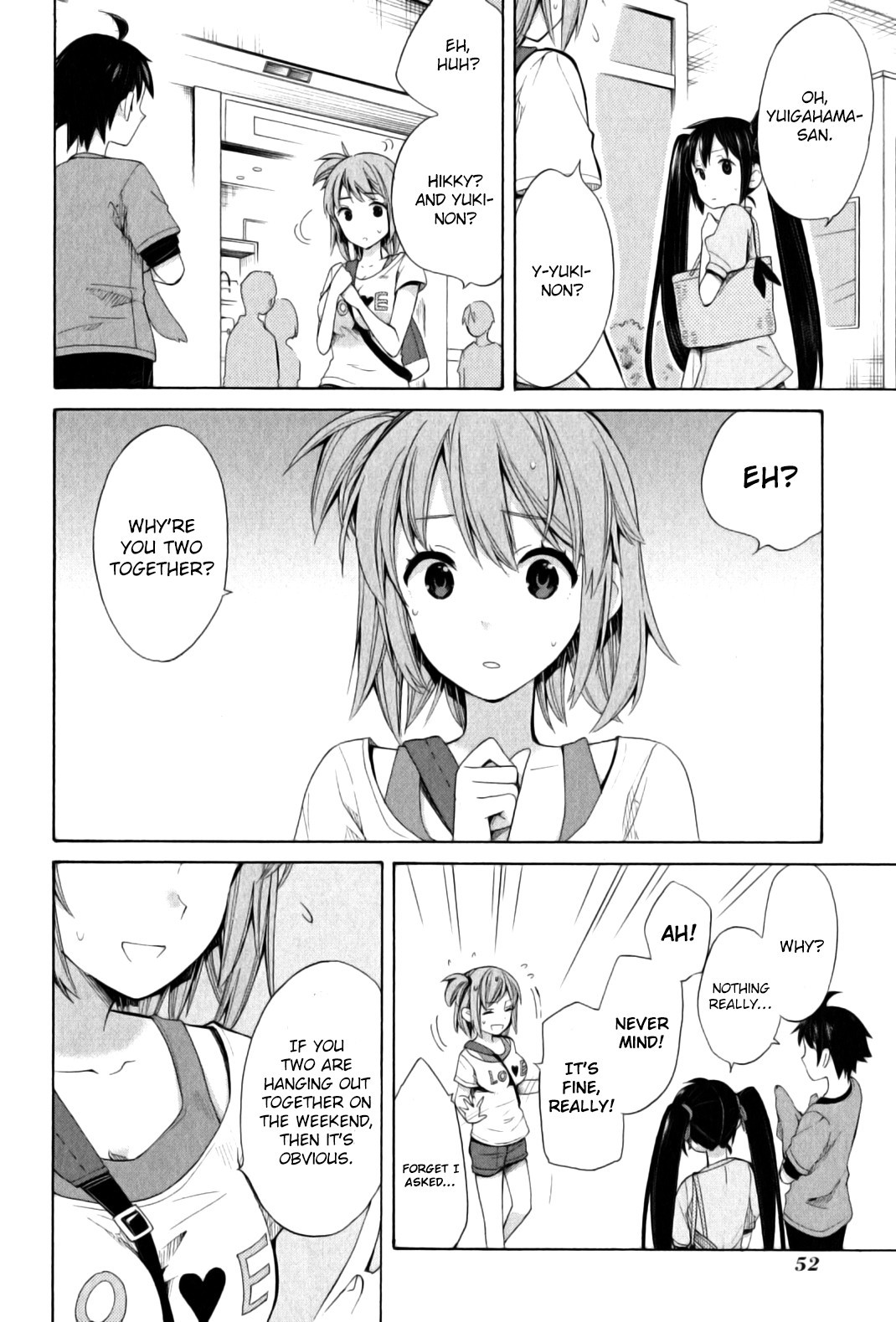 Yahari Ore no Seishun Love Come wa Machigatteiru. chapter 13 page 12