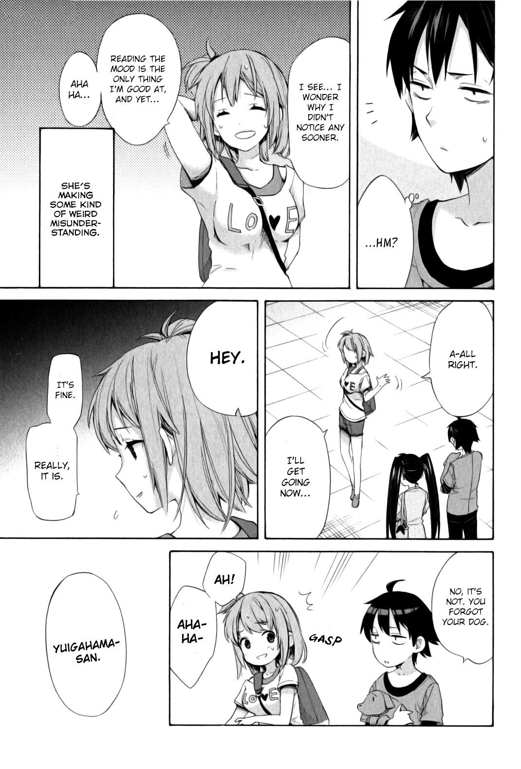 Yahari Ore no Seishun Love Come wa Machigatteiru. chapter 13 page 13