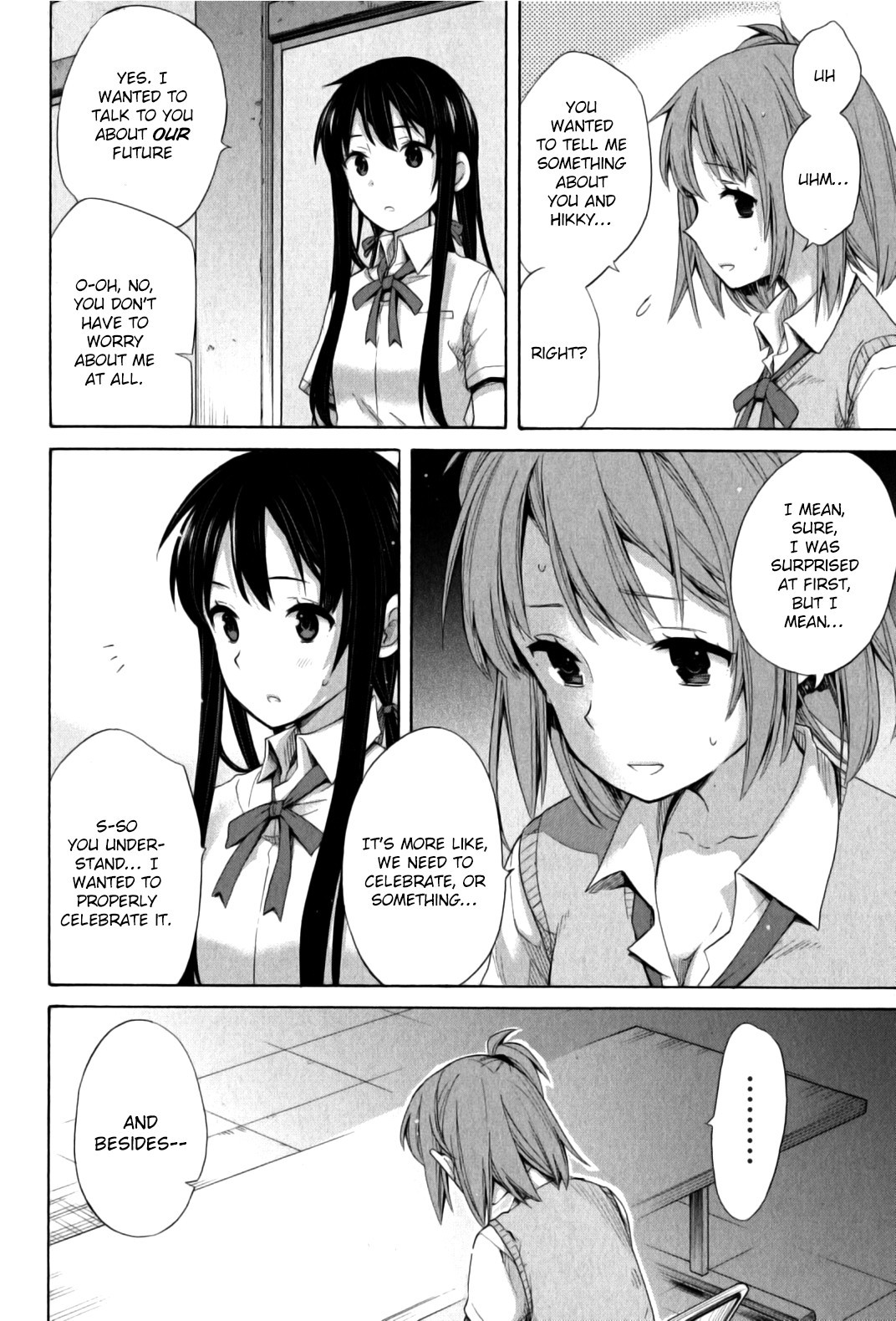 Yahari Ore no Seishun Love Come wa Machigatteiru. chapter 13 page 18