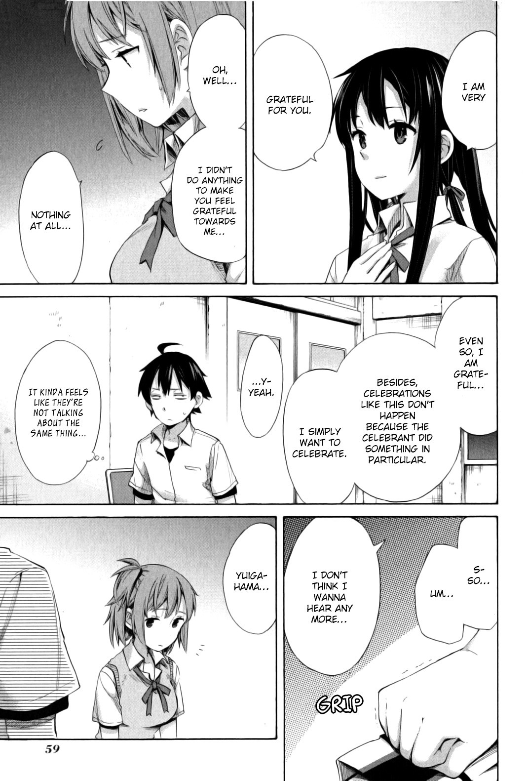 Yahari Ore no Seishun Love Come wa Machigatteiru. chapter 13 page 19